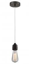  100OB-10W-2OB - Winchester - 1 Light - 2 inch - Oil Rubbed Bronze - Cord hung - Mini Pendant