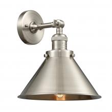  203-SN-M10-SN - Briarcliff - 1 Light - 10 inch - Brushed Satin Nickel - Sconce