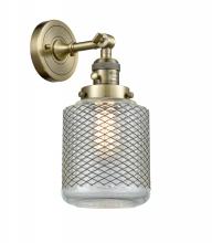  203SW-AB-G262 - Stanton - 1 Light - 6 inch - Antique Brass - Sconce