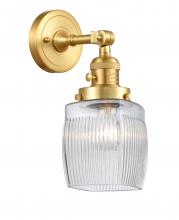  203SW-SG-G302 - Colton - 1 Light - 6 inch - Satin Gold - Sconce