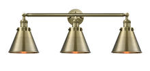  205-AB-M13-AB - Appalachian - 3 Light - 32 inch - Antique Brass - Bath Vanity Light