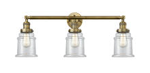  205-BB-G182 - Canton - 3 Light - 30 inch - Brushed Brass - Bath Vanity Light