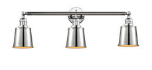  205-PC-M9-PC - Addison - 3 Light - 32 inch - Polished Chrome - Bath Vanity Light