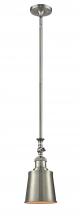  206-SN-M9-SN - Addison - 1 Light - 5 inch - Brushed Satin Nickel - Stem Hung - Mini Pendant