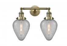  208-AB-G165 - Geneseo - 2 Light - 17 inch - Antique Brass - Bath Vanity Light