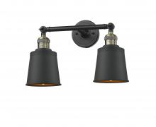  208-BAB-M9-AB - Addison - 2 Light - 16 inch - Black Antique Brass - Bath Vanity Light