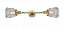  208L-BB-G142 - Chatham - 2 Light - 7 inch - Brushed Brass - Bath Vanity Light