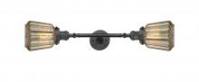  208L-OB-G146 - Chatham - 2 Light - 7 inch - Oil Rubbed Bronze - Bath Vanity Light