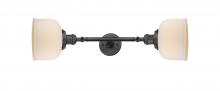  208L-OB-G71 - Bell - 2 Light - 8 inch - Oil Rubbed Bronze - Bath Vanity Light