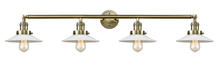  215-AB-G1 - Halophane - 4 Light - 45 inch - Antique Brass - Bath Vanity Light