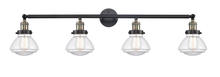  215-BAB-G322-LED - Olean - 4 Light - 43 inch - Black Antique Brass - Bath Vanity Light