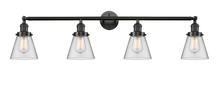  215-OB-G62 - Cone - 4 Light - 42 inch - Oil Rubbed Bronze - Bath Vanity Light