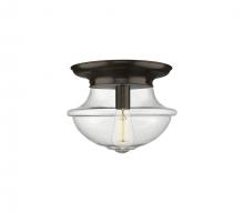  221-1F-OB-G544 - Oxford - 1 Light - 14 inch - Oil Rubbed Bronze - Flush Mount