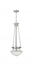  221-1P-SN-G542 - Oxford - 1 Light - 12 inch - Satin Nickel - Pendant