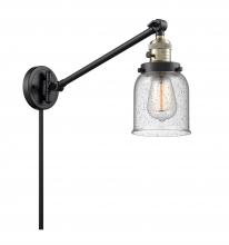  237-BAB-G54 - Bell - 1 Light - 8 inch - Black Antique Brass - Swing Arm