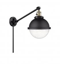  237-BAB-HFS-84-BK - Hampden - 1 Light - 9 inch - Black Antique Brass - Swing Arm