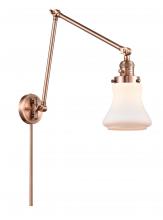  238-AC-G191 - Bellmont - 1 Light - 8 inch - Antique Copper - Swing Arm