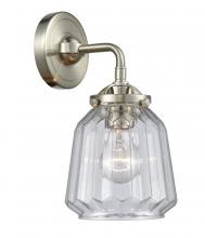  284-1W-SN-G142 - Chatham - 1 Light - 7 inch - Brushed Satin Nickel - Sconce