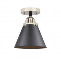  288-1C-BPN-M13-BK - Appalachian - 1 Light - 8 inch - Black Polished Nickel - Semi-Flush Mount