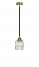  288-1S-BAB-G302 - Colton - 1 Light - 6 inch - Black Antique Brass - Cord hung - Mini Pendant