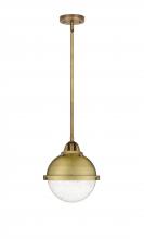  288-1S-BB-HFS-84-BB - Hampden - 1 Light - 9 inch - Brushed Brass - Cord hung - Mini Pendant