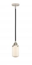  288-1S-BPN-G311 - Dover - 1 Light - 5 inch - Black Polished Nickel - Cord hung - Mini Pendant