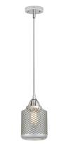  288-1S-PC-G262 - Stanton - 1 Light - 6 inch - Polished Chrome - Cord hung - Mini Pendant