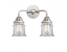  288-2W-PC-G182S - Canton - 2 Light - 13 inch - Polished Chrome - Bath Vanity Light