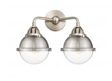  288-2W-SN-HFS-62-SN - Hampden - 2 Light - 15 inch - Brushed Satin Nickel - Bath Vanity Light