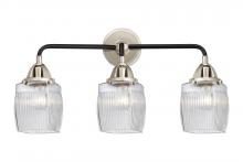  288-3W-BPN-G302 - Colton - 3 Light - 24 inch - Black Polished Nickel - Bath Vanity Light