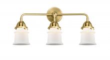  288-3W-SG-G181S - Canton - 3 Light - 23 inch - Satin Gold - Bath Vanity Light