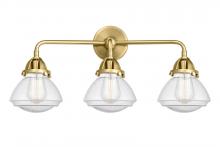  288-3W-SG-G324 - Olean - 3 Light - 25 inch - Satin Gold - Bath Vanity Light