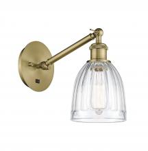  317-1W-AB-G442 - Brookfield - 1 Light - 6 inch - Antique Brass - Sconce