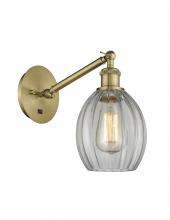  317-1W-AB-G82 - Eaton - 1 Light - 6 inch - Antique Brass - Sconce