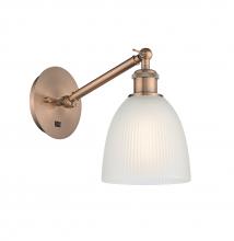  317-1W-AC-G381 - Castile - 1 Light - 6 inch - Antique Copper - Sconce