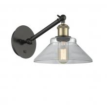  317-1W-BAB-G132 - Orwell - 1 Light - 8 inch - Black Antique Brass - Sconce