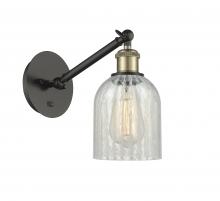  317-1W-BAB-G2511 - Caledonia - 1 Light - 5 inch - Black Antique Brass - Sconce