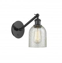  317-1W-BK-G259 - Caledonia - 1 Light - 5 inch - Matte Black - Sconce