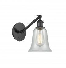  317-1W-BK-G2812 - Hanover - 1 Light - 6 inch - Matte Black - Sconce