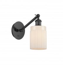  317-1W-BK-G341 - Hadley - 1 Light - 5 inch - Matte Black - Sconce