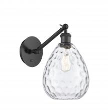  317-1W-BK-G372 - Waverly - 1 Light - 8 inch - Matte Black - Sconce