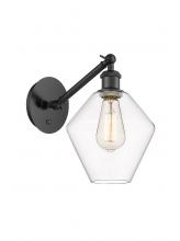  317-1W-BK-G652-8 - Cindyrella - 1 Light - 8 inch - Matte Black - Sconce