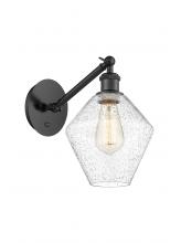  317-1W-BK-G654-8 - Cindyrella - 1 Light - 8 inch - Matte Black - Sconce