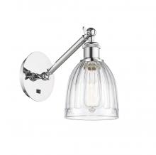  317-1W-PC-G442 - Brookfield - 1 Light - 6 inch - Polished Chrome - Sconce