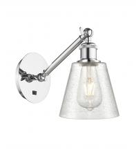  317-1W-PC-G454 - Caton - 1 Light - 5 inch - Polished Chrome - Sconce