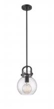  410-1SS-BK-G410-8SDY - Newton Sphere - 1 Light - 8 inch - Matte Black - Mini Pendant