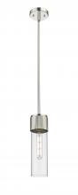  428-1S-PN-G428-12CL - Bolivar - 1 Light - 5 inch - Polished Nickel - Pendant