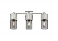  428-3W-SN-G428-7SM - Bolivar - 3 Light - 21 inch - Satin Nickel - Bath Vanity Light