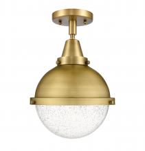  447-1C-BB-HFS-84-BB - Hampden - 1 Light - 9 inch - Brushed Brass - Flush Mount