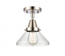  447-1C-PN-G4474 - Caden - 1 Light - 8 inch - Polished Nickel - Flush Mount